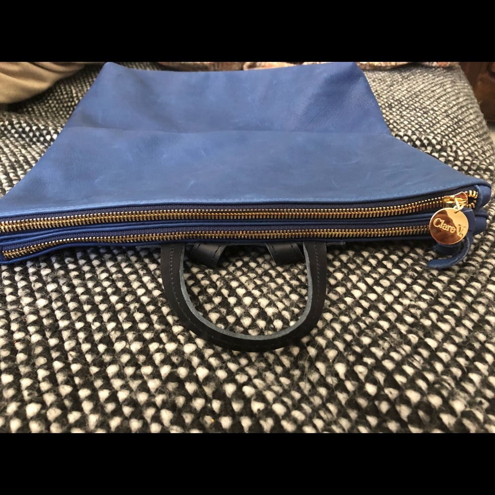 Agnes backpack Cobalt - Clare V. - Picture 3 of 4